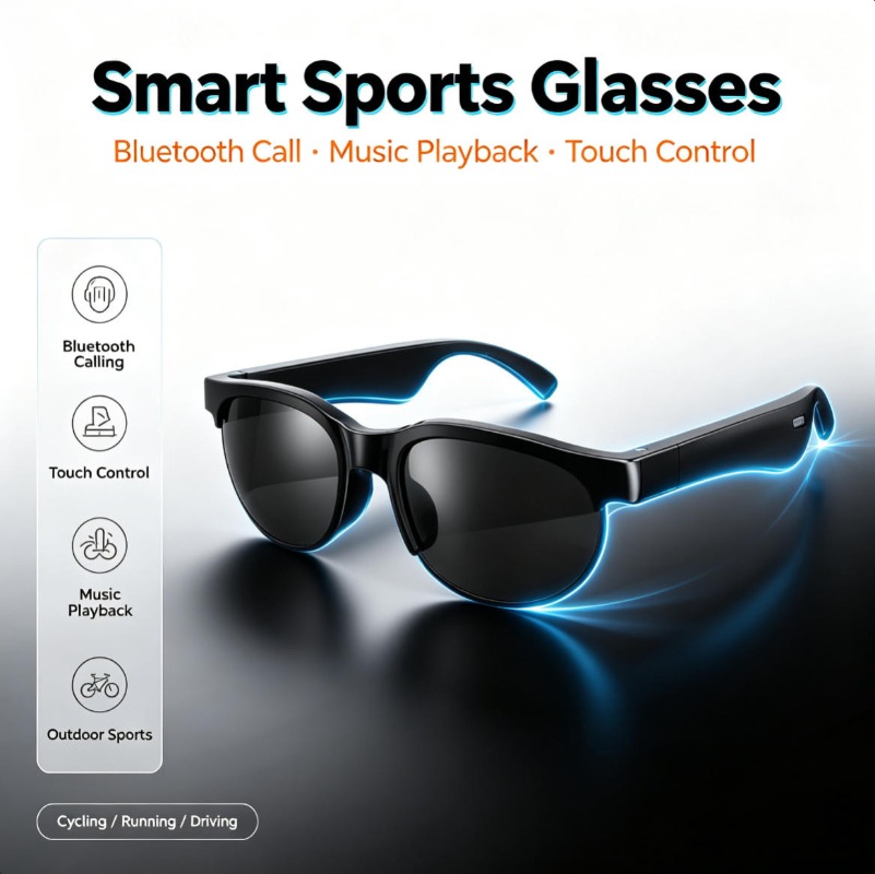 Inteligentne okulary audio z f – Smart Glasses Lens recenzja i cena