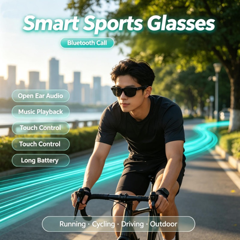 Inteligentne okulary sportowe  – Smart Glasses Lens recenzja i cena